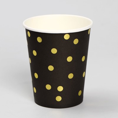 Стакан бумажный одноразовый «Конфетти», набор, 6 шт.