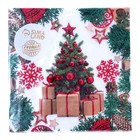 Салфетки бумажные «Ёлка», набор, 20 шт., 33×33 см, новогодние - Фото 4