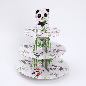 Подставка для пирожных «Панда»