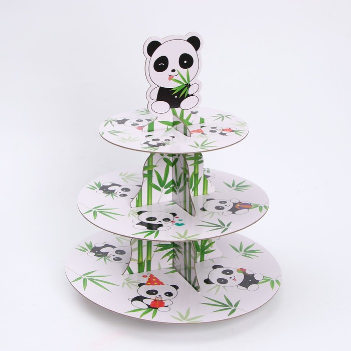 Подставка для пирожных «Панда» - Фото 1