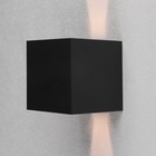 Светильник фасадный «Куб», FSD-004, 6 Вт, 3000К, IP65, 220 В, металл, черный - Фото 4