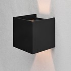 Светильник фасадный «Куб», FSD-004, 6 Вт, 3000К, IP65, 220 В, металл, черный - Фото 3