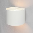 Светильник светодиодный настенный, 6 Вт, 450 Лм, 3000К, IP54, 220 В, металлический корпус, белый, свечение тёплое белое - Фото 8