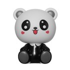 Настольная лампа "Панда"Е14  3Вт черно-белый 24х13х14 см RISALUX - фото 21631983