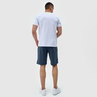 Футболка мужская MINAKU REGULAR FIT: белая, р-р 52 - Фото 2