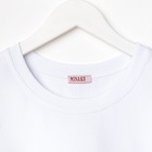 Футболка мужская MINAKU REGULAR FIT: белая, р-р 52 - Фото 8