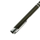 Ручка подарочная, шариковая, автоматическая "Стиль" в пластиковом футляре, NEW, темно-серая - Фото 6