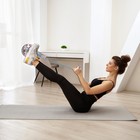 Набор для фитнеса ONLYTOP: ролик, упор для пресса, эспандер грудной, цвет розовый - Фото 9