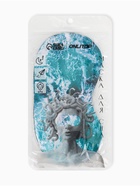 Маска для сна с гелевым вкладышем «Море», 19×10 см, резинка одинарная, голубая - Фото 2