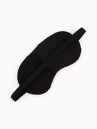 Маска для сна с гелевым вкладышем «Котик», 19×10 см, резинка одинарная, розовая - Фото 3