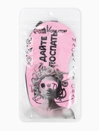 Маска для сна с гелевым вкладышем «Котик», 19×10 см, резинка одинарная, розовая - Фото 5