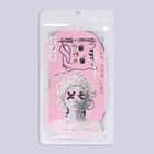 Маска для сна с гелевым вкладышем «Котик», 19 × 10 см, резинка одинарная, цвет розовый - фото 9584217