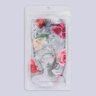 Маска для сна с гелевым вкладышем «Роза», 19 × 10 см, резинка одинарная, цвет серый - Фото 7
