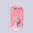 Маска для сна с гелевым вкладышем «Мой выбор», 19 × 10 см, резинка одинарная, цвет розовый - Фото 7