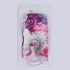 Маска для сна с гелевым вкладышем «Горгона», 19 × 10 см, резинка одинарная, цвет розовый - Фото 7