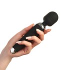 Вибратор массажный, 16 режимов, 20×4 см, чёрный - Фото 2