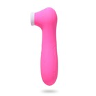 Бесконтактный вакуумно-волновой стимулятор клитора и сосков 7 режимов, розовый - Фото 2