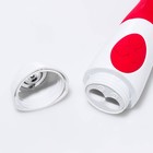 Вибратор, 12 режимов с клиторальным стимулятором, 22.8×6.5 см, красный - Фото 3