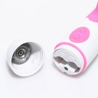 Вибратор с клиторальным стимулятором, 30 режимов, 19.3×3.5 см, розовый - Фото 3