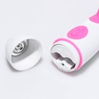 Вибратор с клиторальным стимулятором, 30 режимов, 19.4×3.5 см, розовый - Фото 3