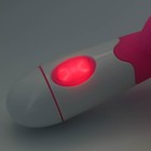 Вибратор с клиторальным стимулятором, 30 режимов, 19,4 х5,4 см, розовый - Фото 4