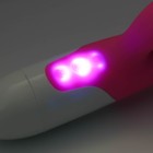Вибратор с клиторальным стимулятором, 12 режимов, нагрев, 23,7 х7,6 см, розовый - Фото 5