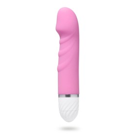Вибратор со стимуляцией точки G, 17×3.5 см, розовый