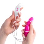 Виброяйца 2 шт., 12 режимов, с пультом, 2.5×5.5 см, розовые - Фото 2