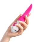 Вибратор-язык для клиторальной стимуляции, 10 режимов, розовый - Фото 3