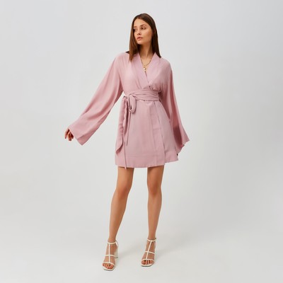 Платье женское пляжное MINAKU: Summer time цвет розовый, размер 42-44