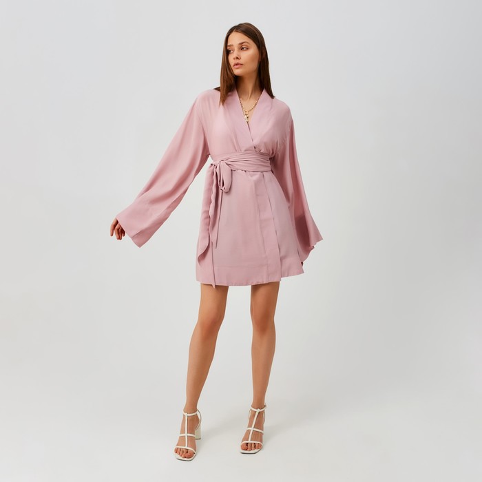 Платье женское пляжное MINAKU: Summer time цвет розовый, размер 42-44