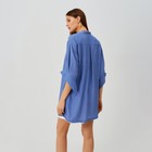 Рубашка женская MINAKU: Casual collection цвет синий, р-р 52 76361004 - Фото 2