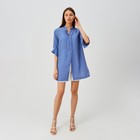 Рубашка женская MINAKU: Casual collection цвет синий, р-р 52 76361004 - Фото 6