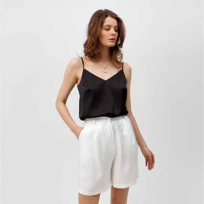 Шорты женские MINAKU: Enjoy, молочные, размер 44