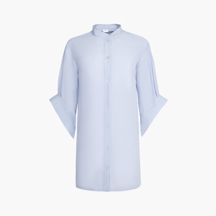 Рубашка женская MINAKU: Casual collection цвет голубой, р-р 52 54703