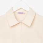 Комбинезон для девочки MINAKU: Casual collection KIDS, бежевый, рост 140 см - Фото 9
