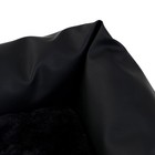 Автокресло для животных, экокожа, черный - фото 8571726