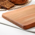 Доска разделочная с ручкой Доляна «Для подачи», 35×21×1,8 см, бук - фото 24587411