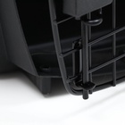 Переноска для животных с металлической дверью, 49×32×27, Фиолетовая - Фото 8