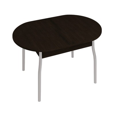 Раздвижной стол «Орфей 5», 1200/1600 × 800 × 750 мм, металл, цвет дуб венге
