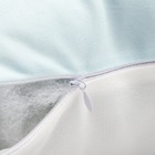 Подушка новогодняя Этель «Зайцы», 40*40 см, 100% п/э, велюр - Фото 4