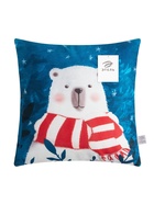 Подушка декоративная новогодняя «Этель. Мишка», 40×40 см, 100% п/э, велюр - Фото 7