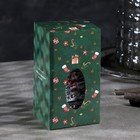 Светодиодная фигура «Дед Мороз в лесу» 7.5 × 13.5 × 7.5 см, пластик, батарейки АААх3 (не в комплекте), свечение тёплое белое - Фото 4