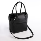 Сумка женская на молнии, косметичка, цвет чёрный 9061050