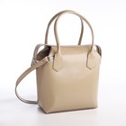 Сумка женская на молнии, косметичка, цвет бежевый - фото 24242158