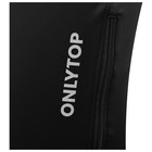 Брюки спортивные ONLYTOP унисекс, р. 48, цвет чёрный - Фото 4