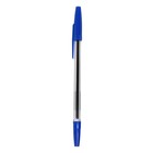 Ручка шариковая Beifa, прозрачный корпус, узел 0.7 мм, чернила синие - Фото 2
