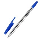 Ручка шариковая Beifa, прозрачный корпус, узел 0.7 мм, чернила синие - Фото 3