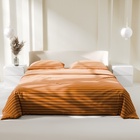 Постельное бельё Этель 2 сп Mustard stripes 175х215см, 200х220см, 70х70см-2 шт, 100% хлопок, поплин 6632199 - фото 14054000
