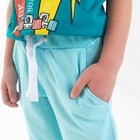 Шорты для мальчика, цвет голубой, рост 116 - фото 41439722